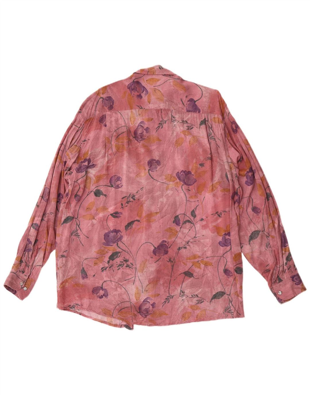 Casa Moda Herreskjorte XL Burgundy Floral