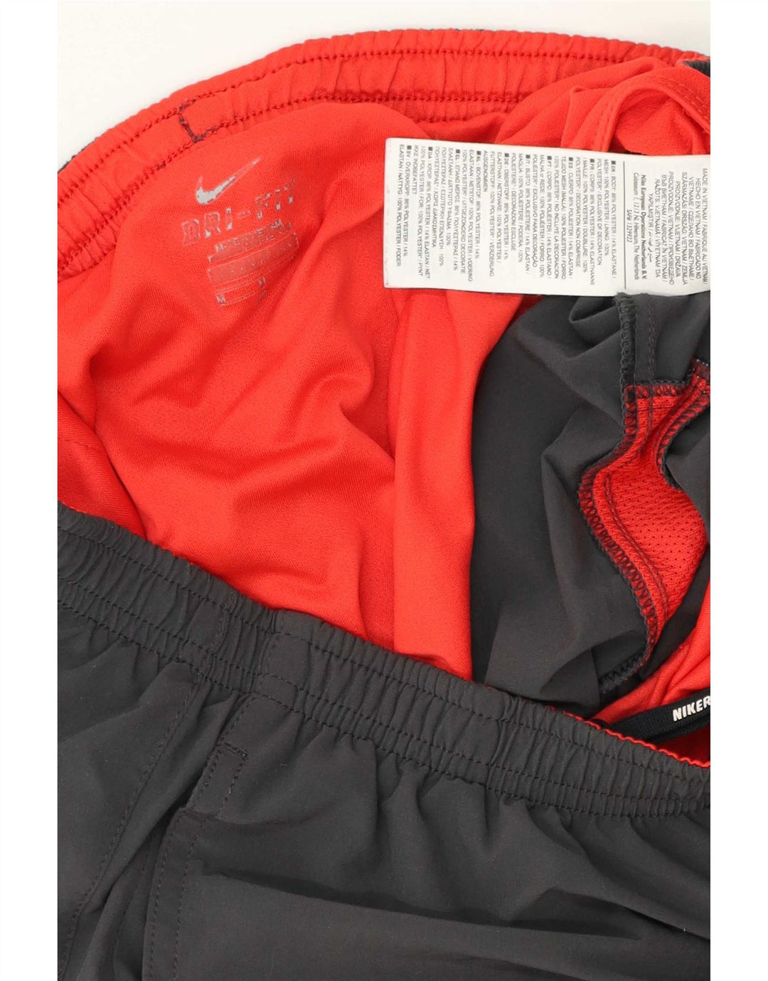 Nike Herre Dri Fit Sportshorts Medium Grey Colourblock Polyester
