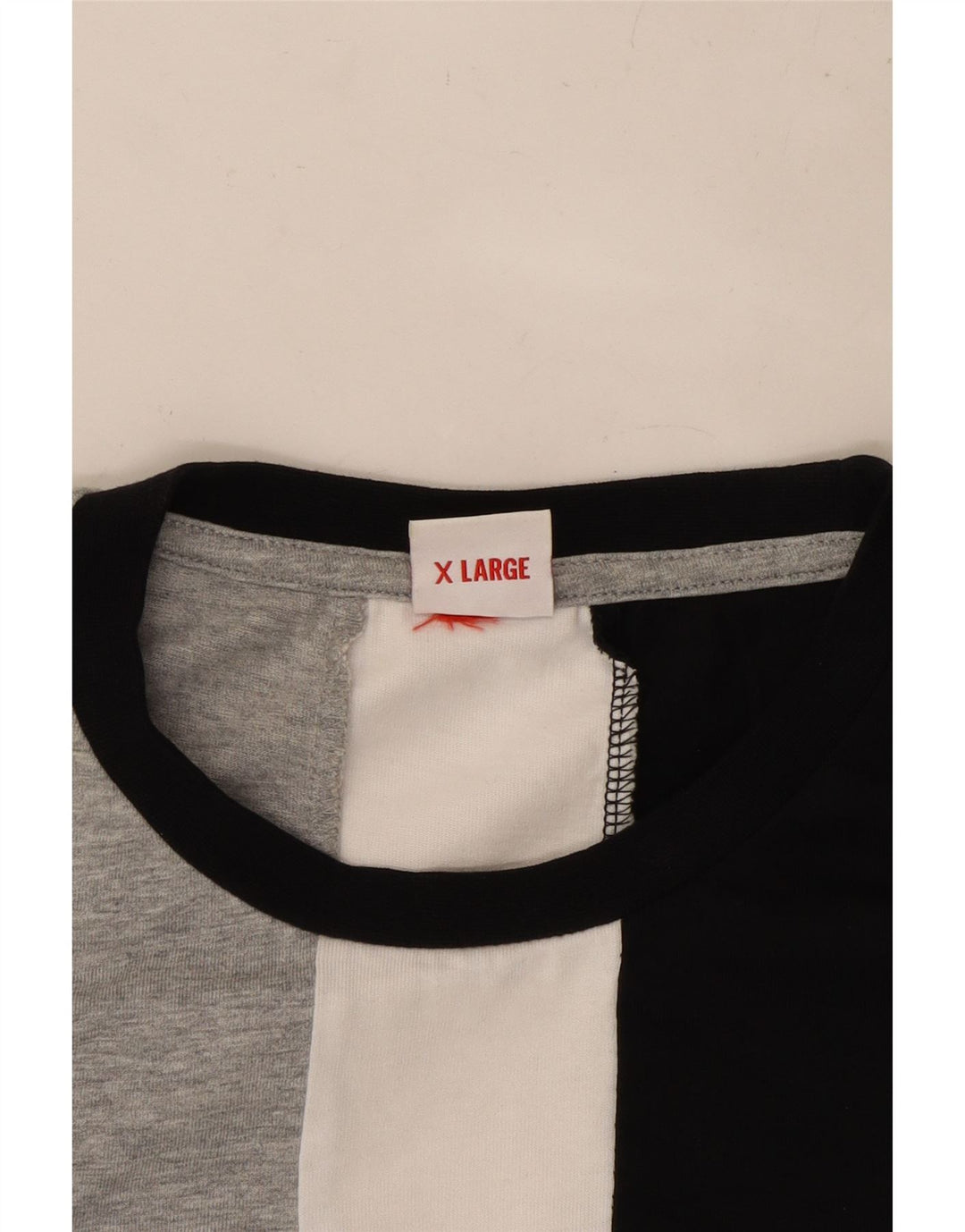 KAPPA Herre grafisk T-shirt Top XL Flerfarvet Colourblock