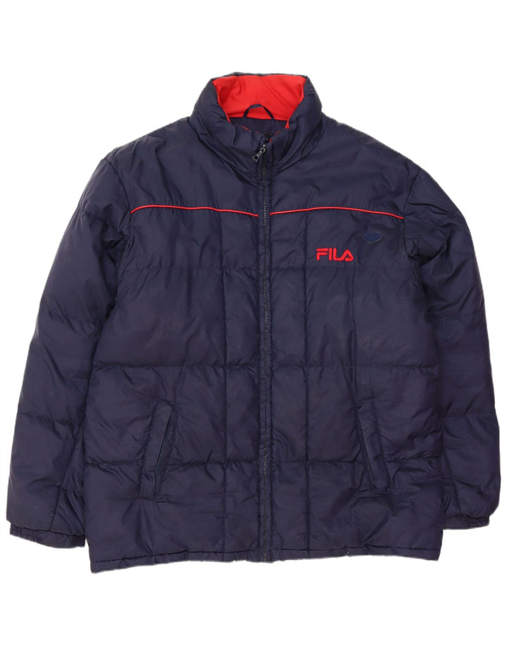 Fila Polstret Herrejakke UK 44 2XL Navy Blue