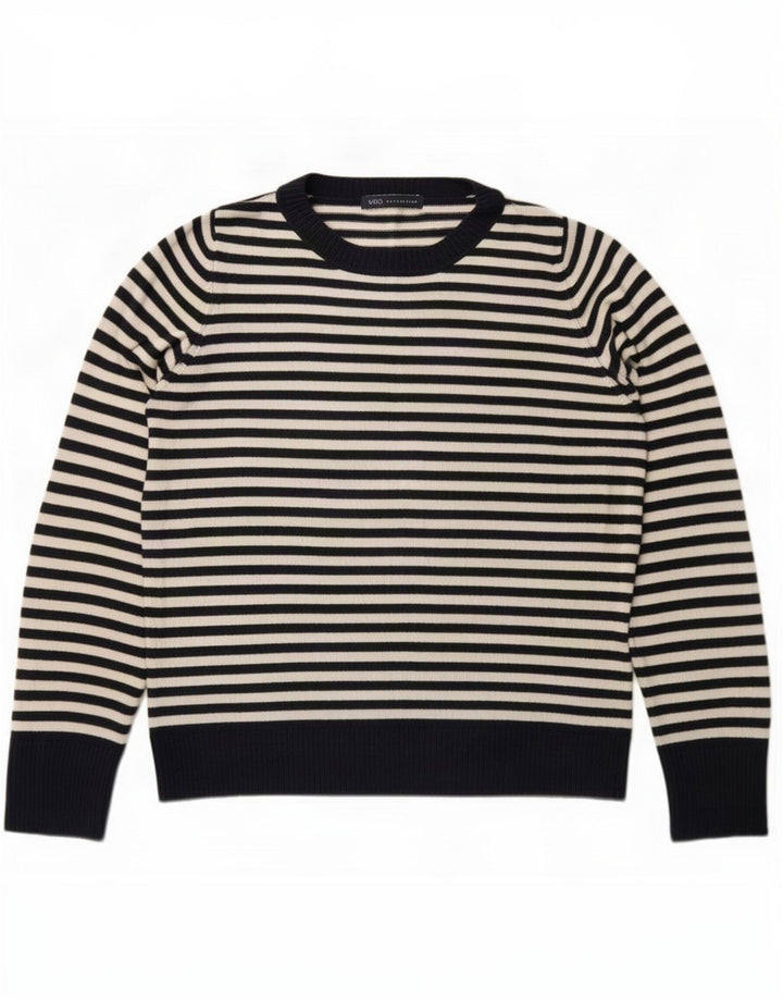 Marks & Spencer Dame sweater med rund hals DK 14 Stor marineblå