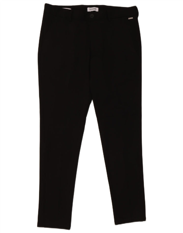 Jack & Jones Herre Slim Casual Bukser W34 L32 Sort Polyester
