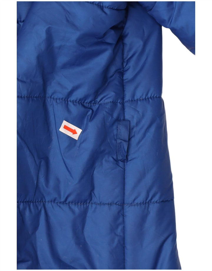 CAVALLI Polstret Damejakke IT 46 Stor Blå Polyester