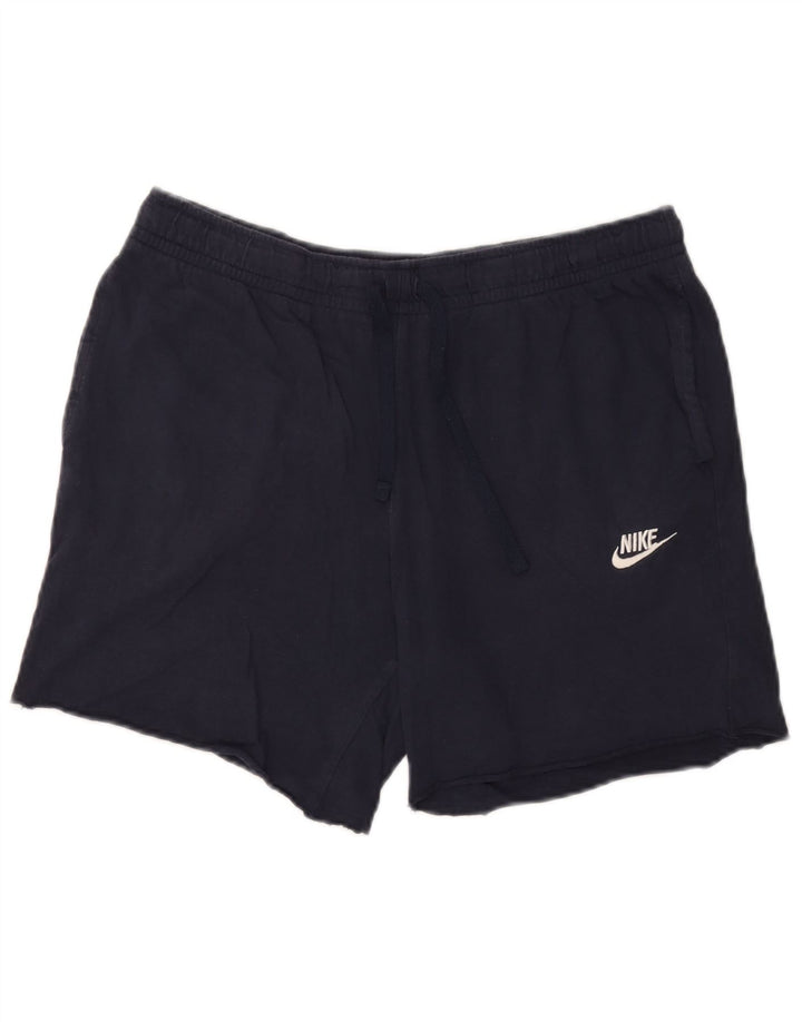 Nike Sportsshorts til mænd store marineblå bomuld