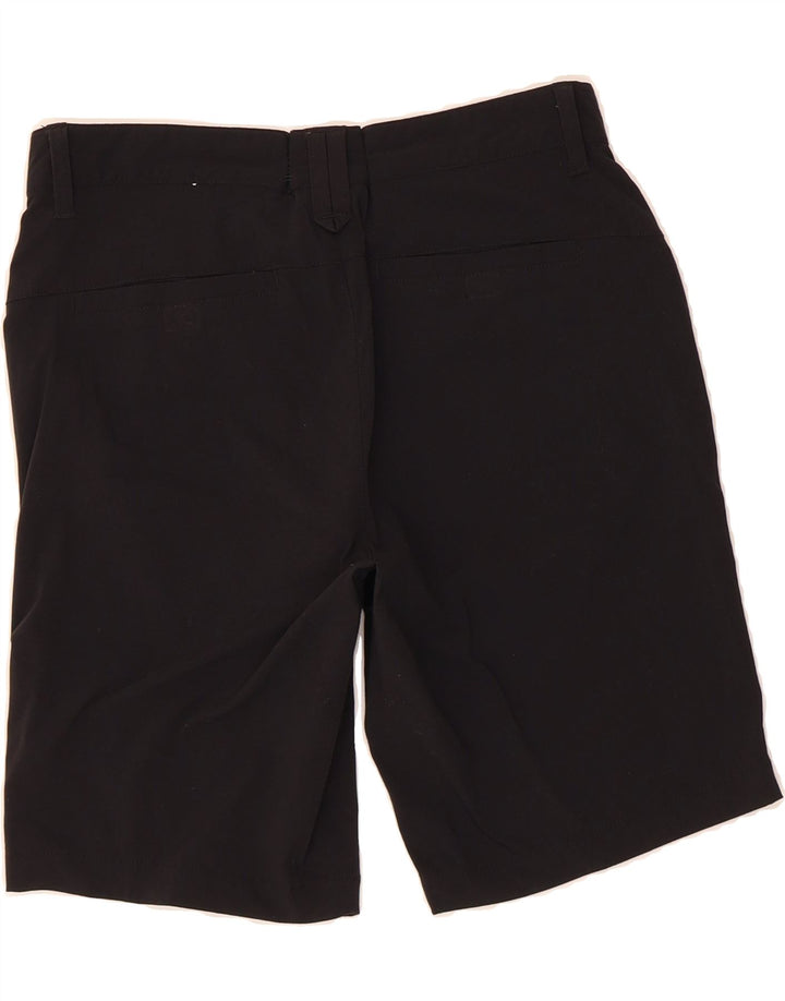 EDDIE BAUER Womens Casual Shorts US 2 XS W30  Black Nylon Vintage Eddie Bauer and Second-Hand Eddie Bauer from Messina Hembry 