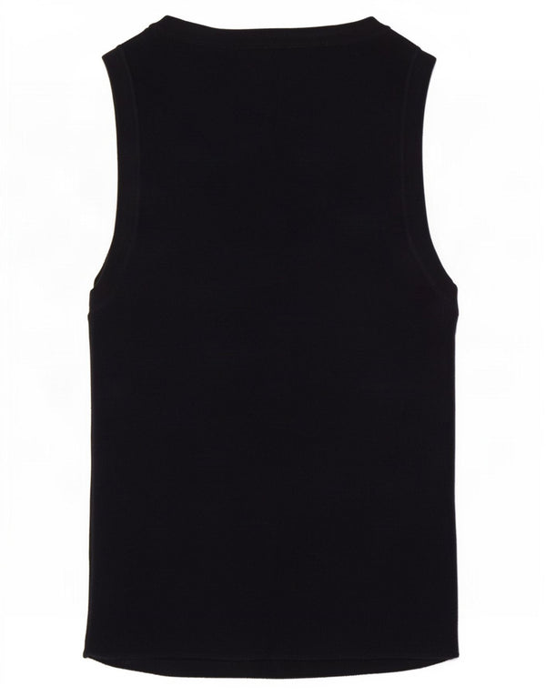 Zara Damevest Top UK 8 Small Navy Blue