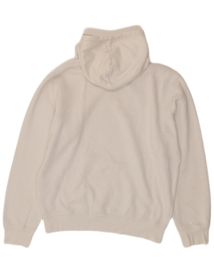 Champion Herre grafisk hættetrøje Jumper Medium hvid bomuld