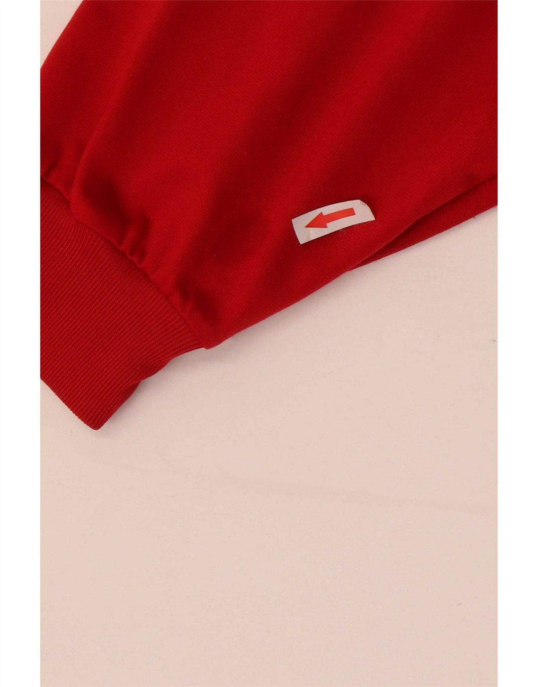 Adidas Træningsdragt til mænd Topjakke UK 40/42 Medium Rød Colourblock Polyester