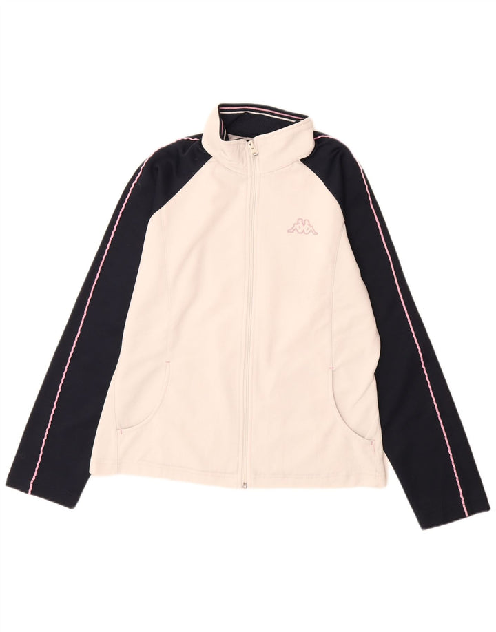 Champion Womens træningsdragt Topjakke UK 18 XL Hvid Colourblock Polyester