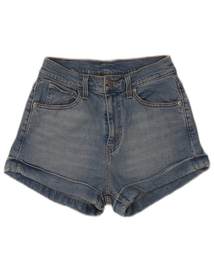 Levi's denimshorts til kvinder W26 Små blå bomuld