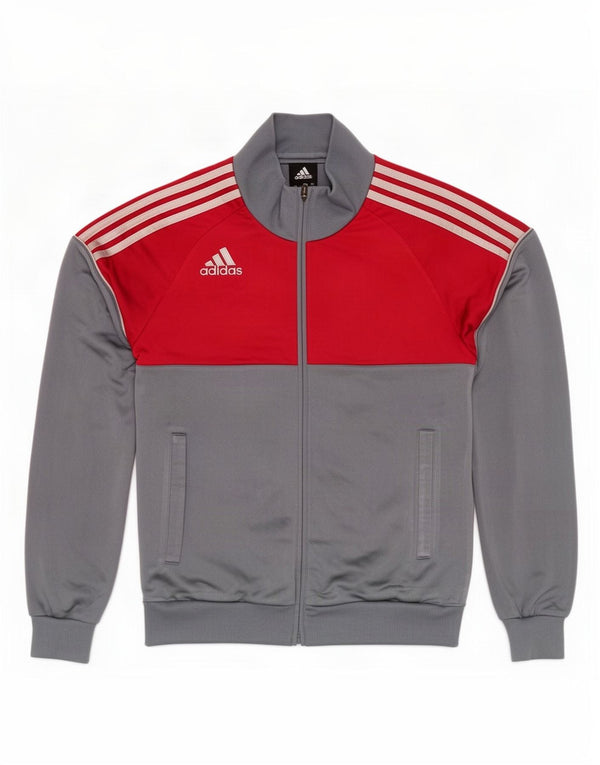 Adidas Træningsdragt Topjakke til drenge 13-14 år Grå Colourblock Polyester
