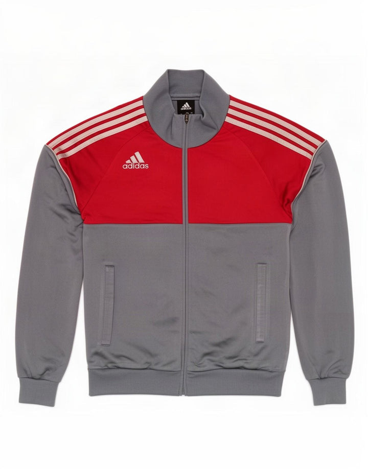 Adidas Træningsdragt Topjakke til drenge 13-14 år Grå Colourblock Polyester