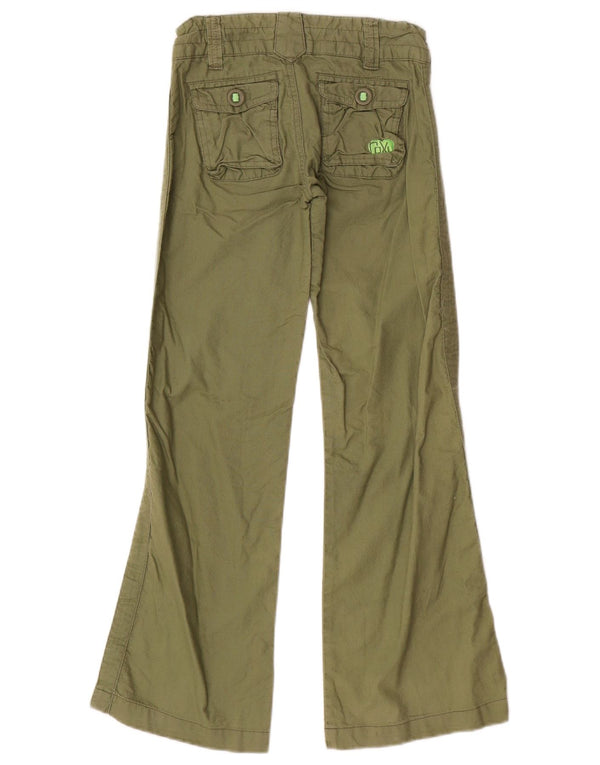Roxy Girls Flare Cargo Bukser 9-10 År W22 L27 Grøn