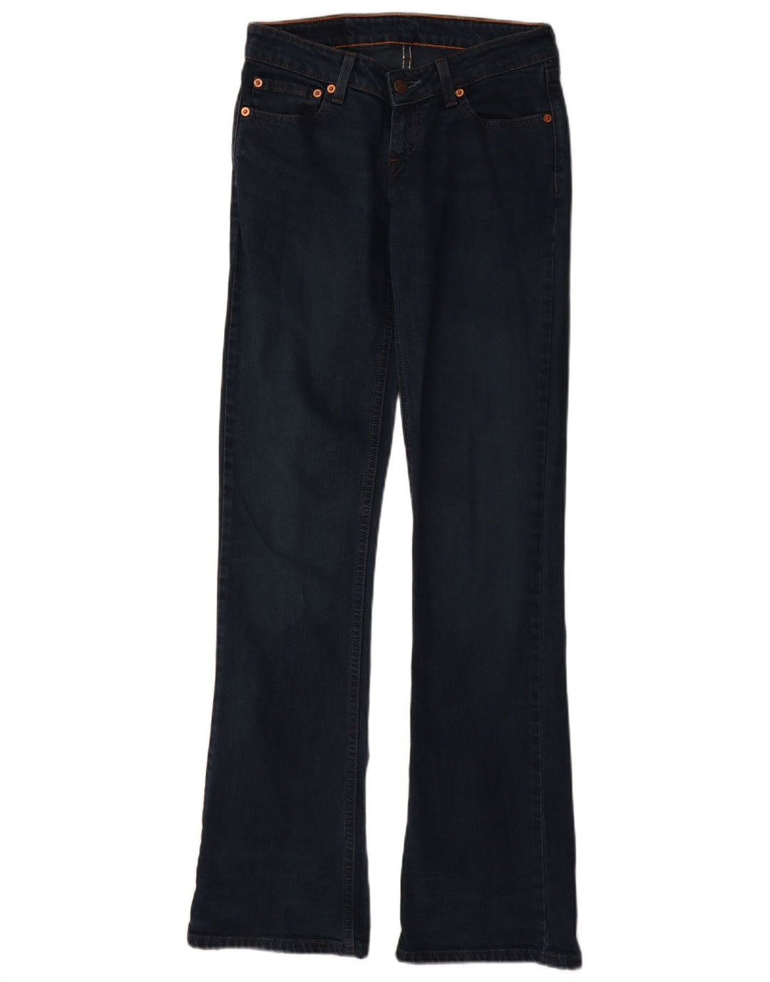 LEVI'S Dame 545 Bootcut Jeans W29 L34 Marineblå Bomuld