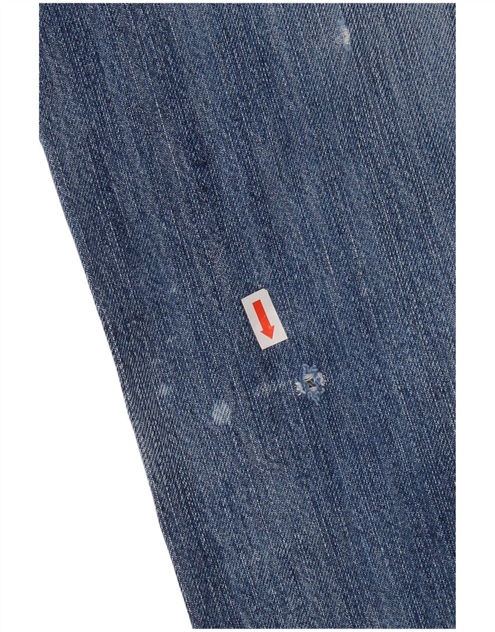Carrera Herre 710 Regular Straight Jeans W34 L28 Blå Bomuld