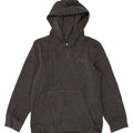 FILA Boys Hoodie Jumper 7-8 Years Grey Polyester Vintage Fila and Second-Hand Fila from Messina Hembry 