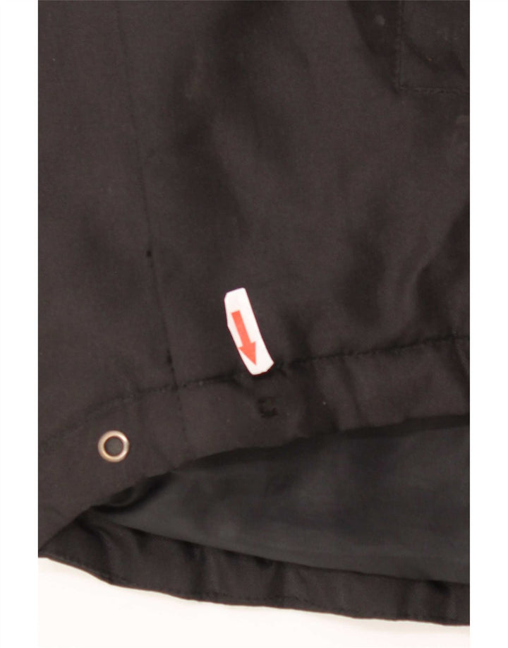 Kappa Herre Windbreaker Jacket UK 42 XL Sort Polyester