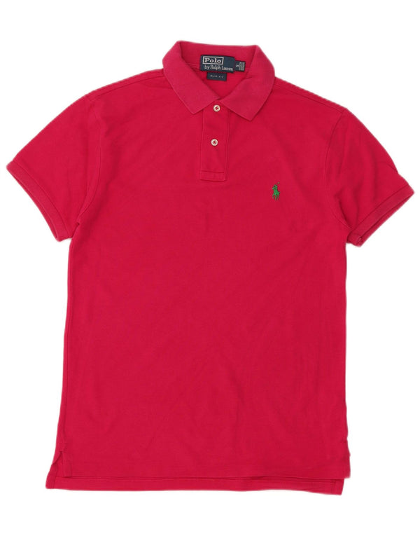Polo Ralph Lauren Dame Slim Fit Polo Shirt Lille Pink Bomuld