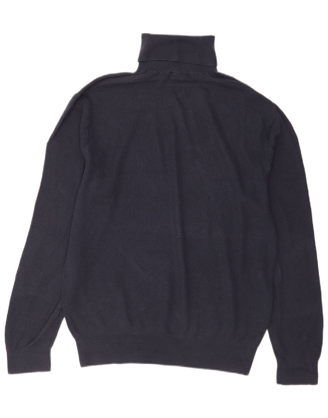 Nautica Herre rullehals sweater stor marineblå bomuld