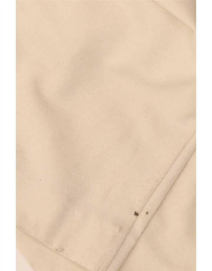 Zara Dame Jumpsuit UK 12 Medium Beige Bomuld
