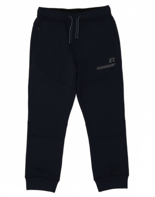 Russell Athletic Boys Træningsdragt Bukser Joggers 6-7 år Small Navy Blue