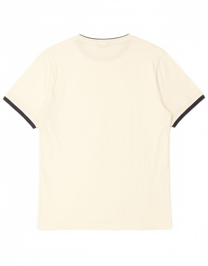 NAVIGARE Mens T-Shirt Top 2XL Off White Vintage Navigare and Second-Hand Navigare from Messina Hembry 