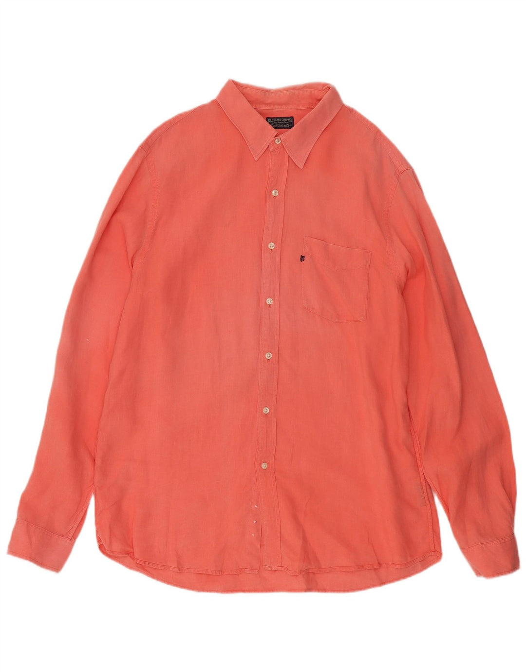 Ralph Lauren Herreskjorte XL Orange Linned