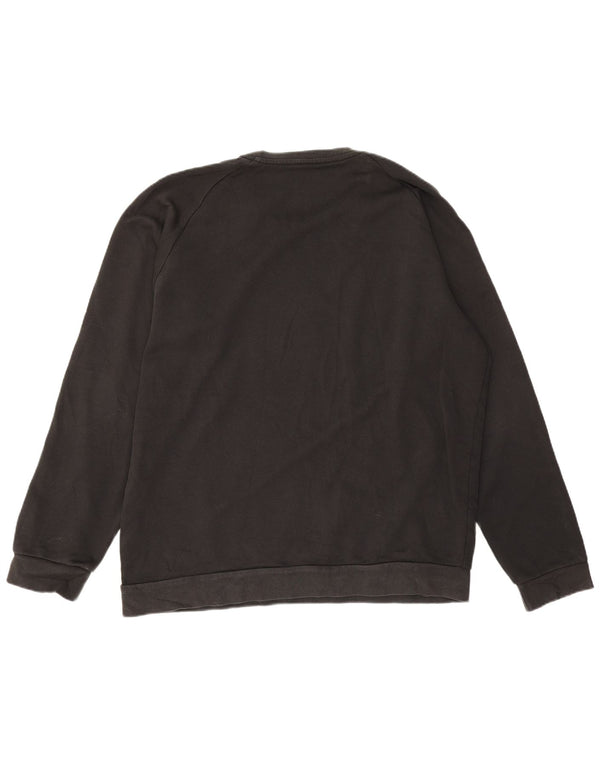 Adidas Herre Sweatshirt Jumper XL Sort Bomuld