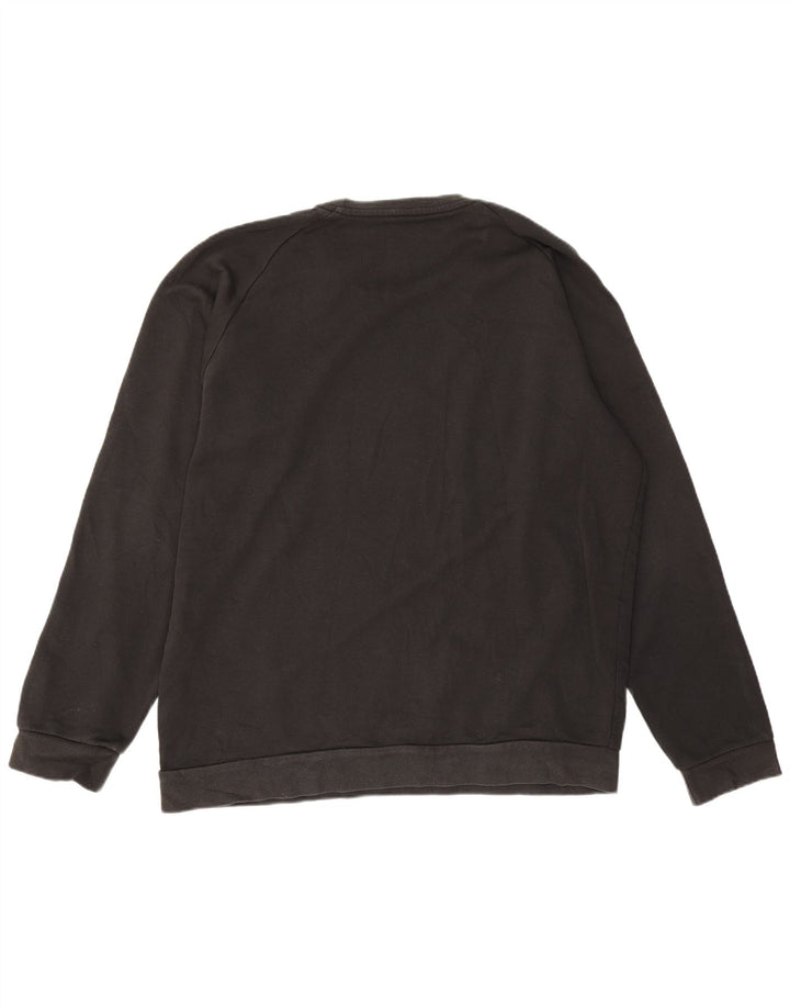 Adidas Herre Sweatshirt Jumper XL Sort Bomuld