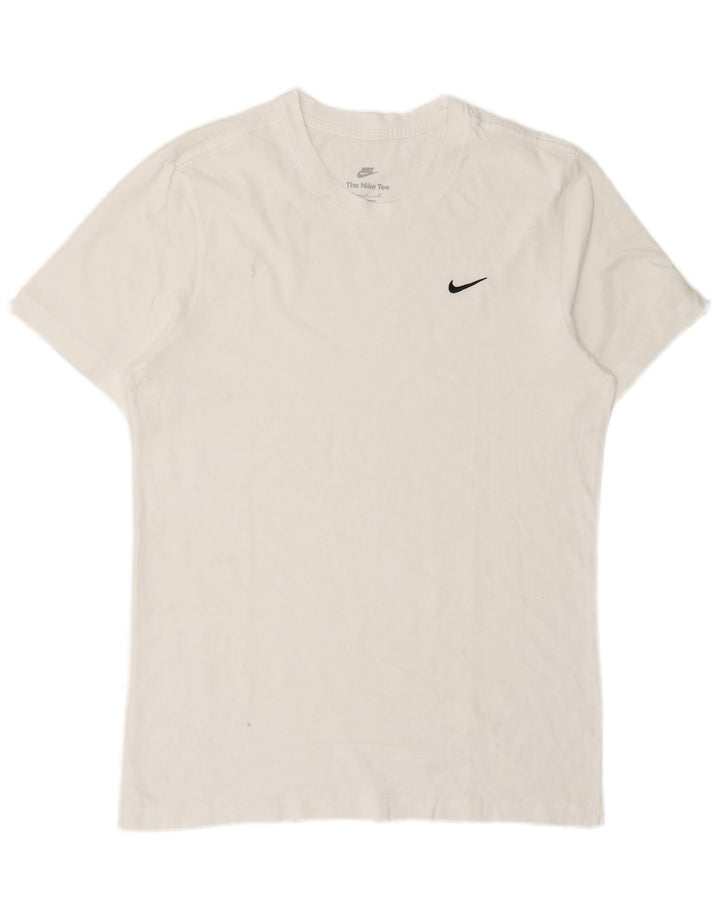 Nike T-shirt top til mænd, lille hvid