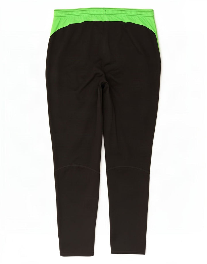 Nike Herre Dri Fit træningsdragt Bukser Large Black Colourblock Polyester