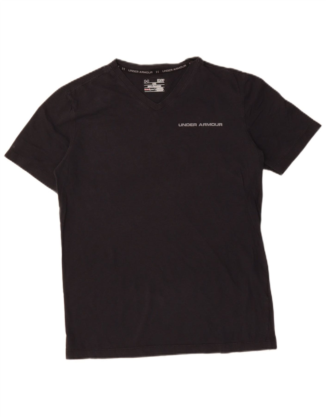 UNDER ARMOUR Herre Heat Gear T-Shirt Top Lille Sort