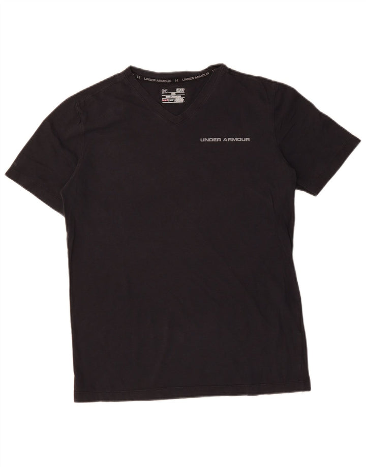 UNDER ARMOUR Herre Heat Gear T-Shirt Top Lille Sort