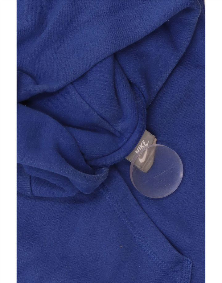 NIKE Air Graphic hættetrøje til mænd mellemblå bomuld