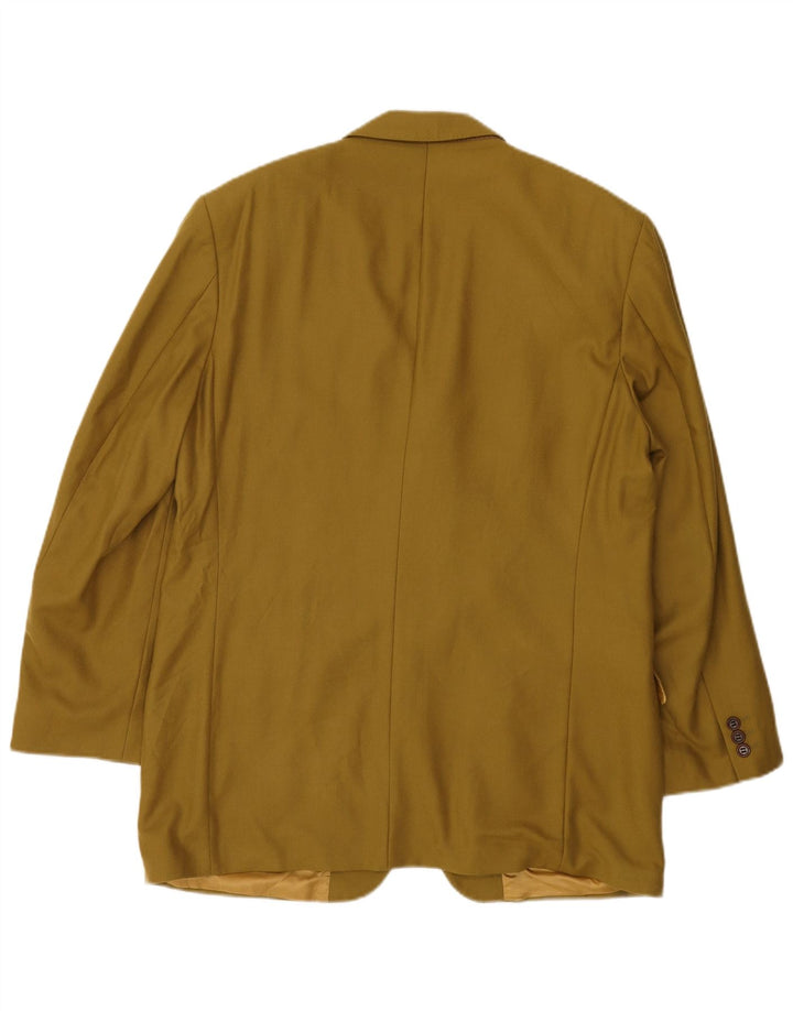 Marks & Spencer Herre 3-knaps blazerjakke UK 42 XL Khaki Wool