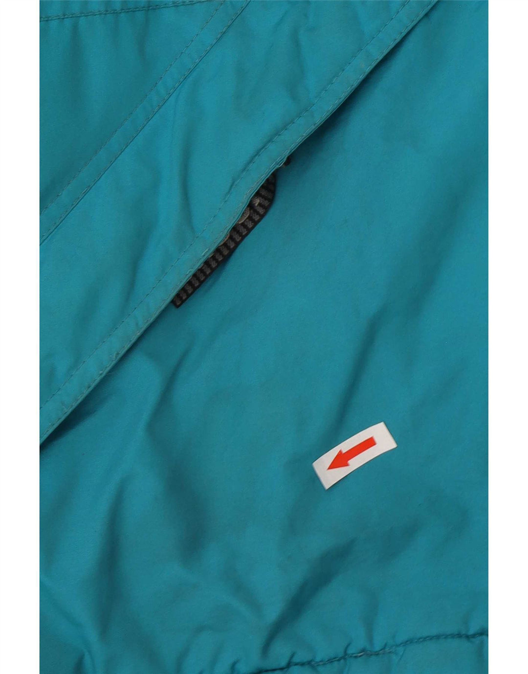 Brugi Skijakke med hætte til mænd UK 40 Large Blue Colourblock