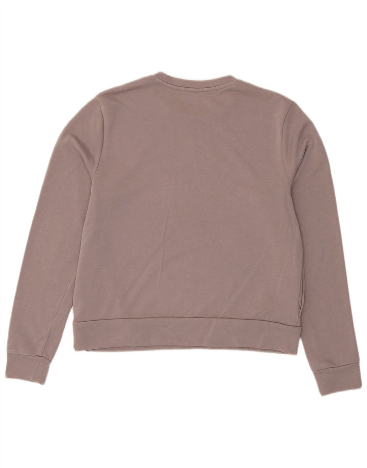 Under Armour Dame Grafisk Oversized Sweatshirt Jumper UK 10 Lille Lilla