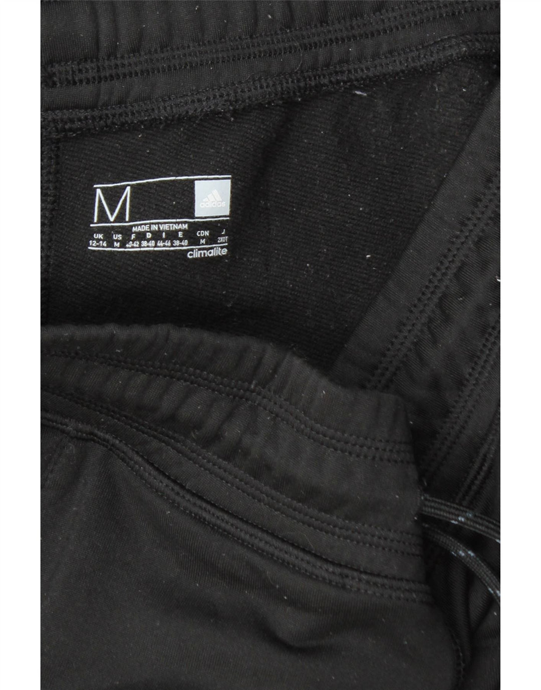 Adidas Træningsdragtsbukser til kvinder UK 12/14 Medium Sort
