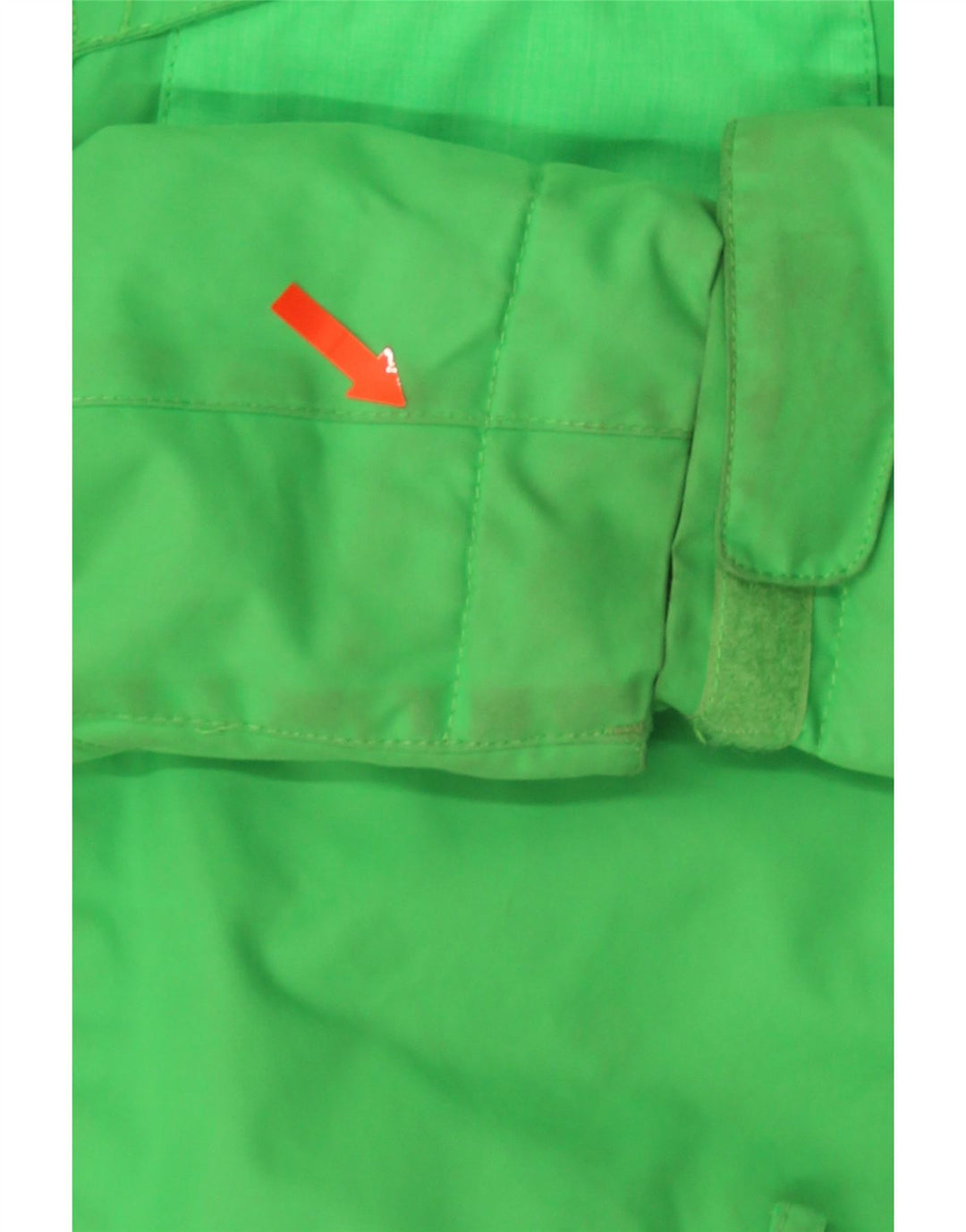 Quiksilver Boys Windbreaker Jacket 11-12 år Medium Green Colourblock