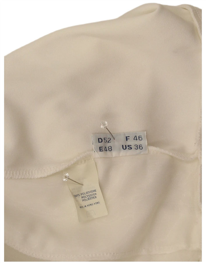 Sergio Tacchini Herre grafiske sportsshorts EU 48 Medium White Polyester