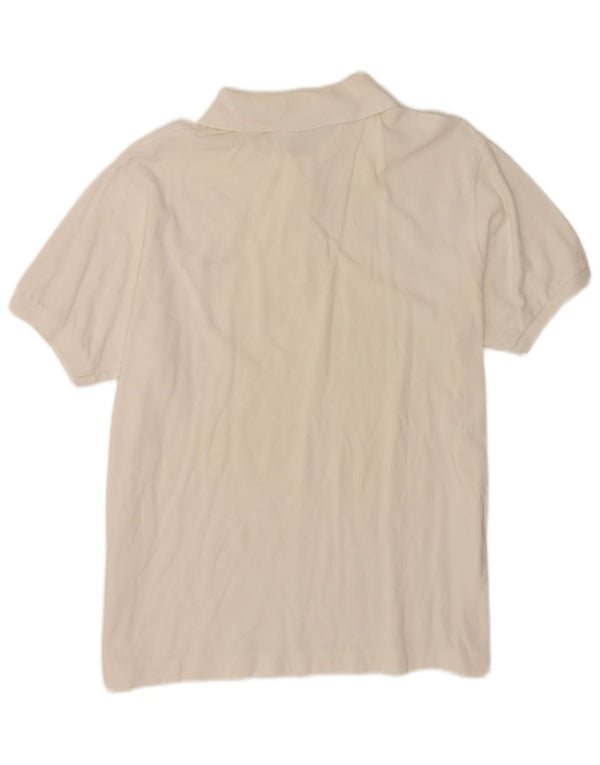 Lacoste herre poloskjorte str. 5 Large Hvid bomuld