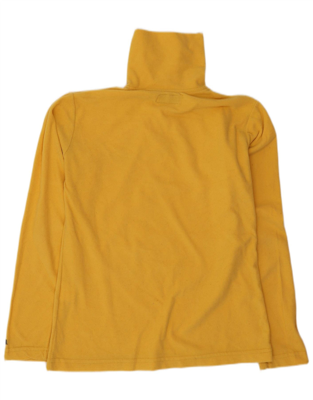 Invicta Fleece Jumper med lynlås til kvinder UK 12 Medium Gul Polyester