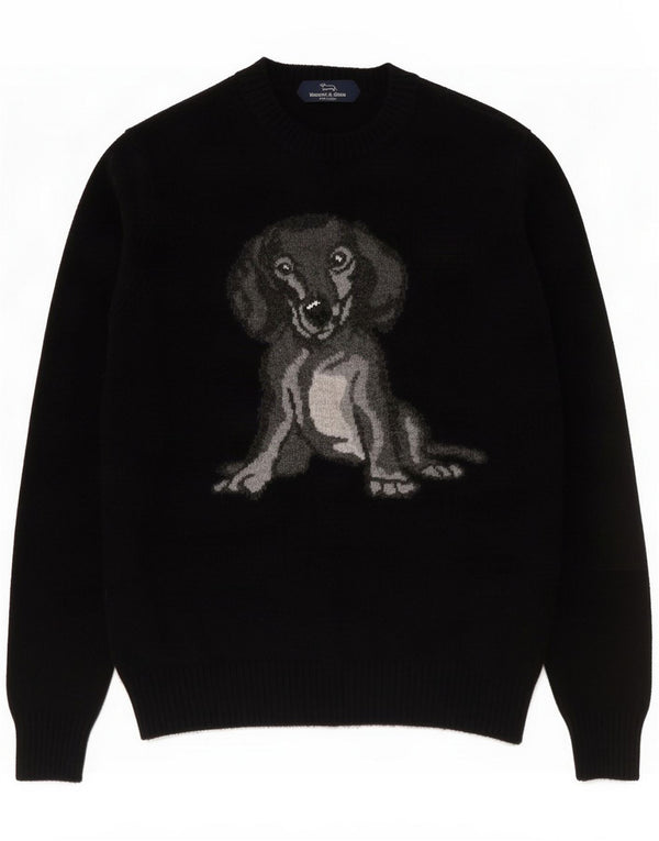 Harmont & Blaine Dame sweater med rund hals DK 10 Small Black