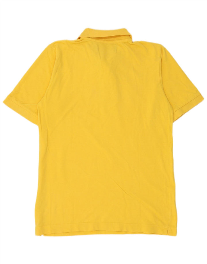 Kappa herre polo shirt lille gul bomuld