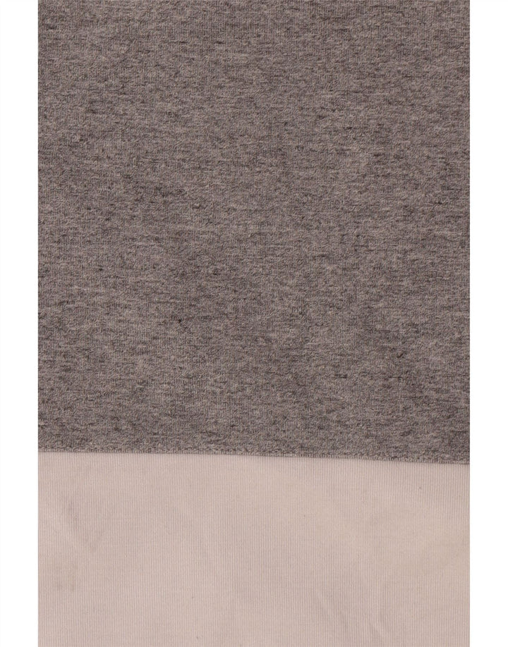 Polo Ralph Lauren Herre Sweatshirt Jumper Large Grå Colourblock Polyester