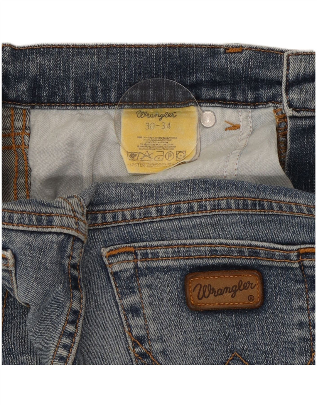 Wrangler Straight Jeans til kvinder W30 L28 Blå