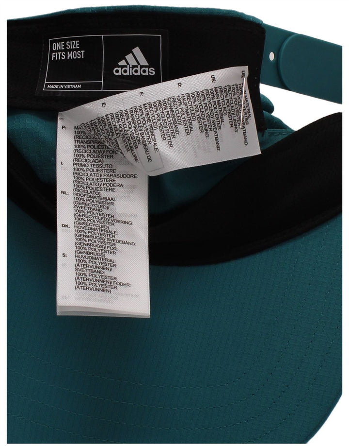 Adidas Baseballkasket til mænd One Size turkis polyester
