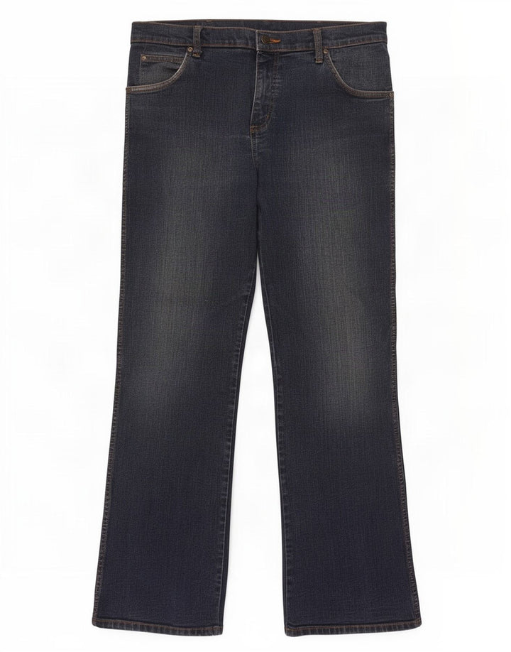 Wrangler Bootcut jeans til mænd W34 L32 Marineblå bomuld