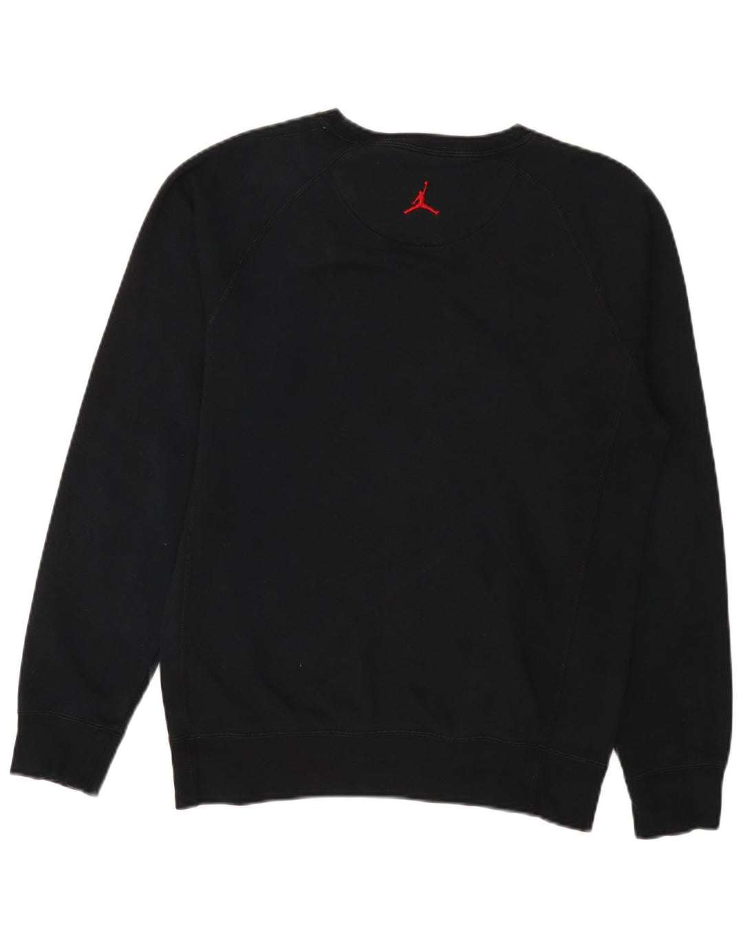 Jordan Herre grafisk sweatshirt jumper lille sort bomuld