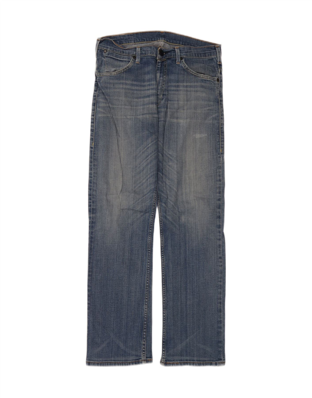 Levi's Straight Jeans til mænd W32 L32 blå bomuld